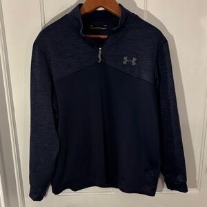 Under Armour Dark Blue Quarter-Zip Pullover